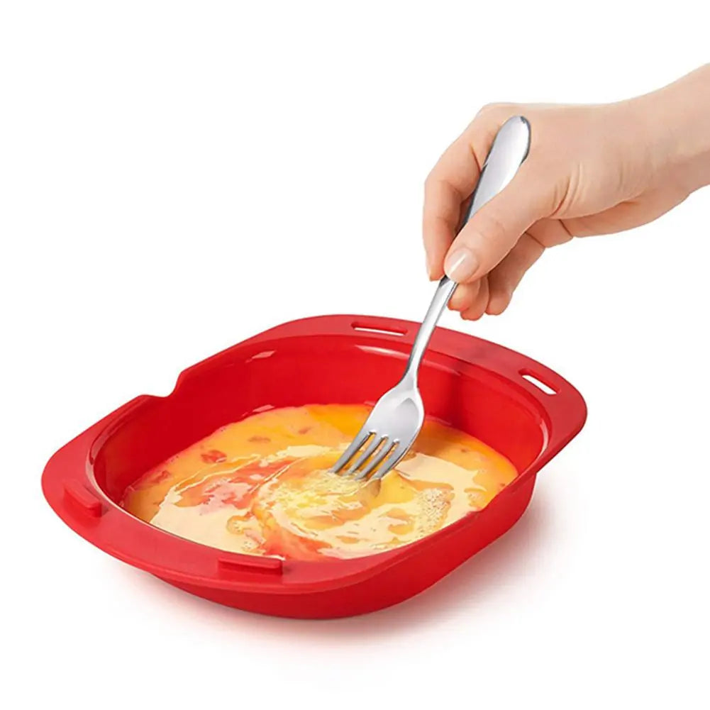 Easy Microwave Oven Silicone Omelet Mold