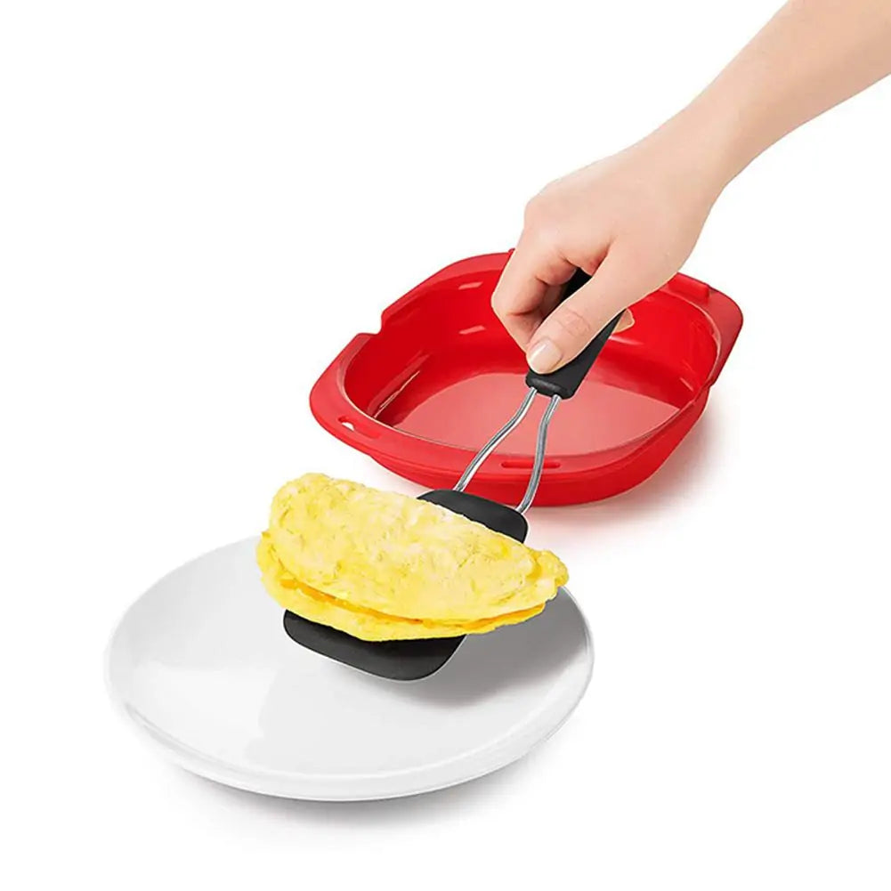 Easy Microwave Oven Silicone Omelet Mold